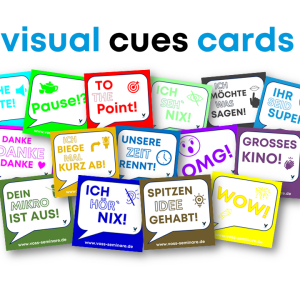 visual <br>cues cards
