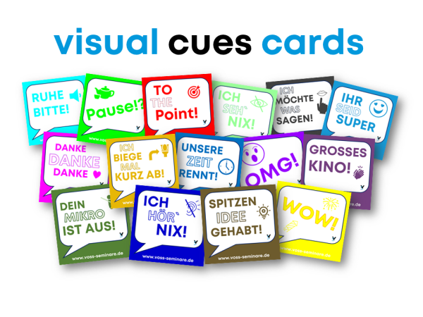 visual <br>cues cards