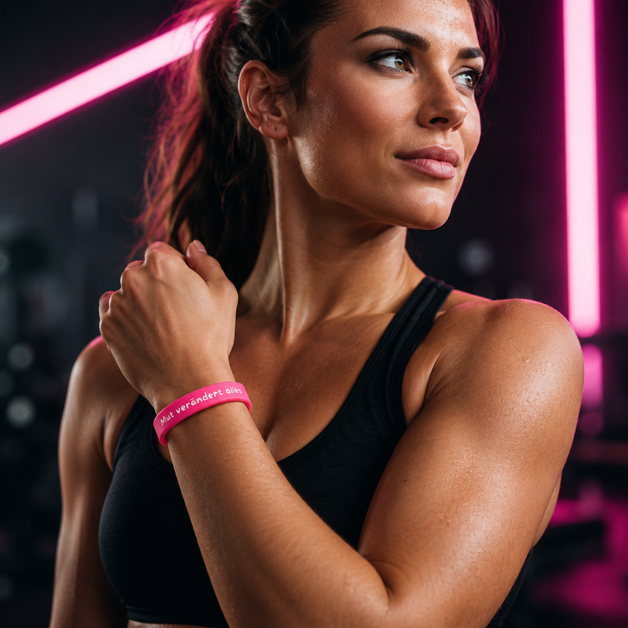 Motivationsarmband für Erwachsene "Mut verändert alles"
